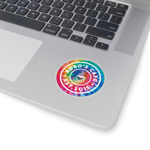 Load image into Gallery viewer, Tie-Dye Theme Logo Sticker