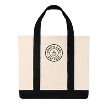 Load image into Gallery viewer, Embroidered Logo Shopping Tote Bag