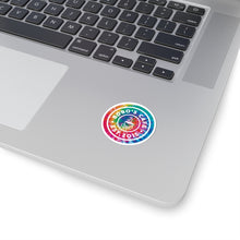Load image into Gallery viewer, Tie-Dye Theme Logo Sticker