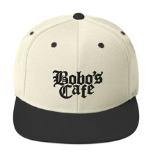 Load image into Gallery viewer, Olde English (Black) Snapback Hat