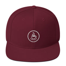 Load image into Gallery viewer, Coffee Cup (White) Snapback Hat