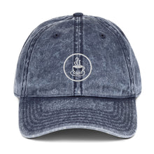 Load image into Gallery viewer, Coffee Cup (White) Vintage Dad Hat