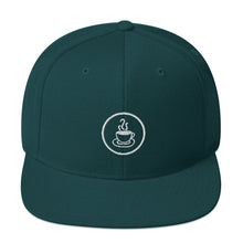 Load image into Gallery viewer, Coffee Cup (White) Snapback Hat