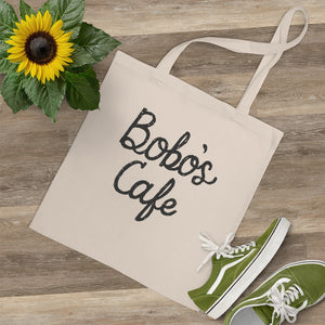 Script Text Tote Bag