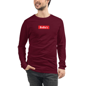 Box Logo Unisex Long-Sleeve Tee