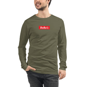 Box Logo Unisex Long-Sleeve Tee