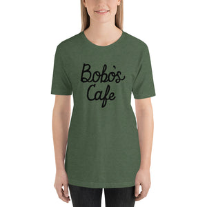 Script Text Short-Sleeve Unisex Tee