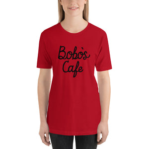 Script Text Short-Sleeve Unisex Tee