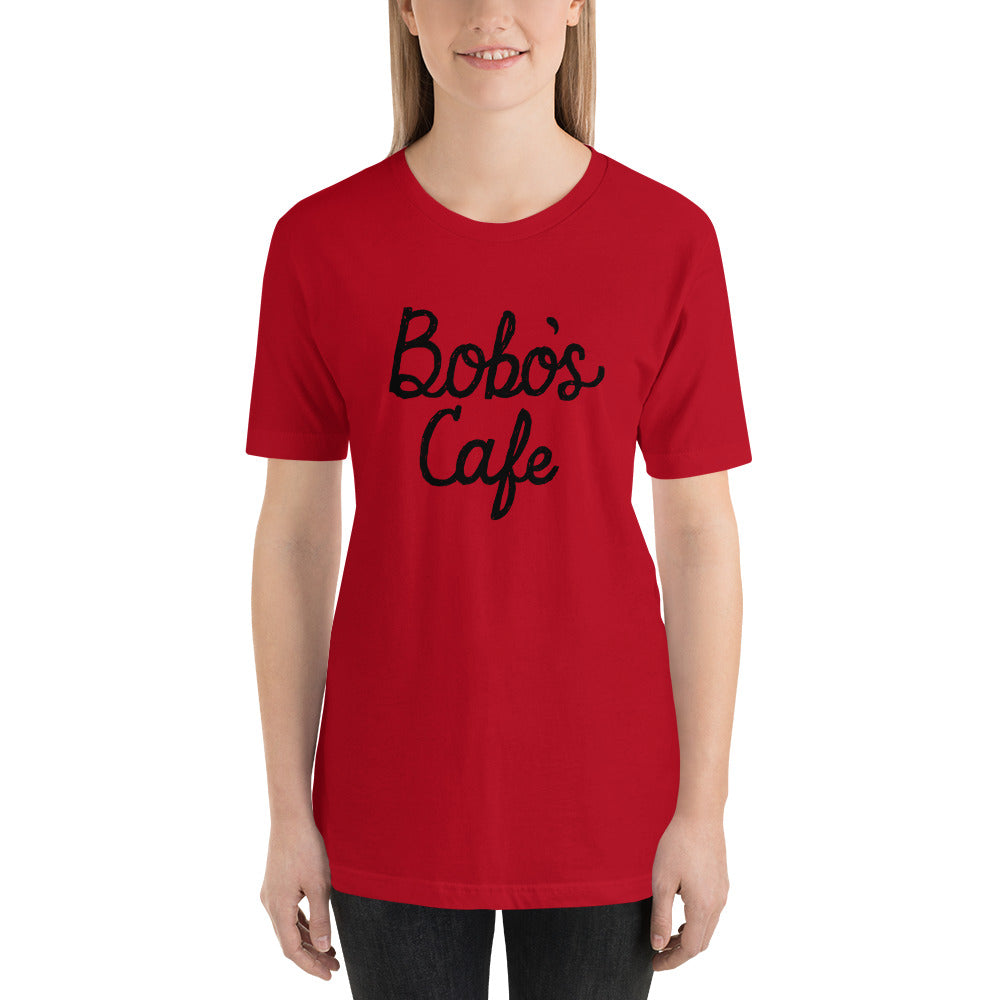 Script Text Short-Sleeve Unisex Tee