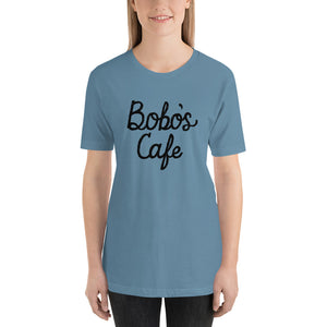 Script Text Short-Sleeve Unisex Tee