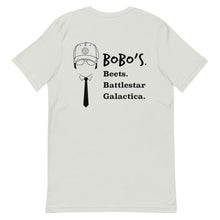 Load image into Gallery viewer, BoBo&#39;s. Beets. Battlestar Galactica. Unisex T-Shirt
