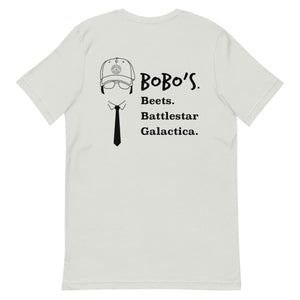 BoBo's. Beets. Battlestar Galactica. Unisex T-Shirt