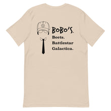 Load image into Gallery viewer, BoBo&#39;s. Beets. Battlestar Galactica. Unisex T-Shirt
